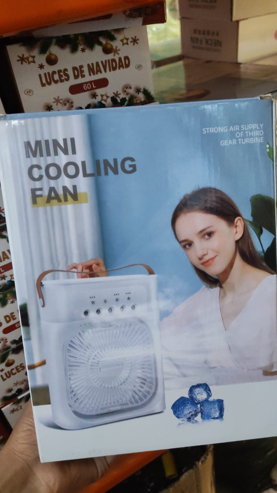 Ventilador Enfriador Portátil Air Cooling Fan – Refrescante y Práctico para el Verano
