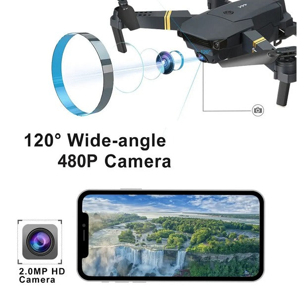 Drone 998 Pro 4K 1080P Con Cámara
