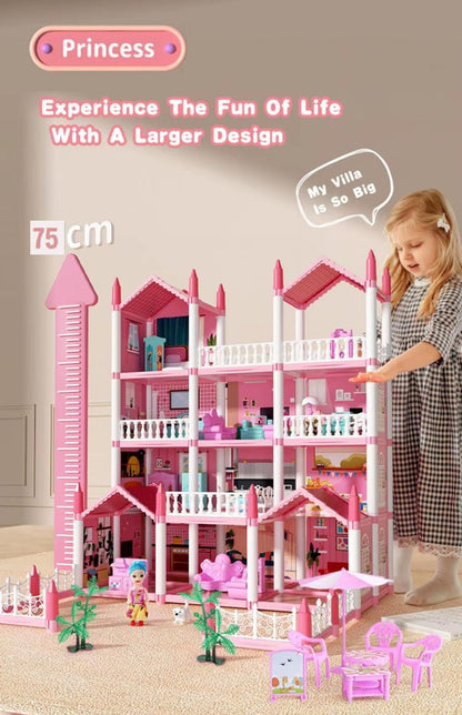 CASTILLO CON LUCES 215 PIEZAS