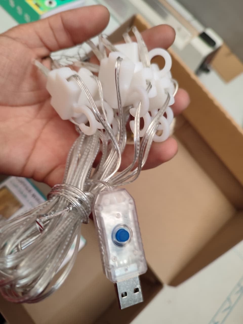 CORTINA DE LUCES 3X3 CALIDA Y MULTICOLOR METROS CON CONTROL